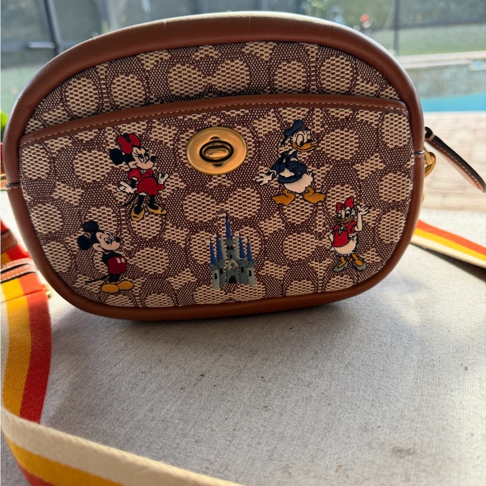 Coach x Disney Parks Signature Mickey & Friends Crossbody Bag